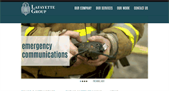 Desktop Screenshot of lafayettegroup.com
